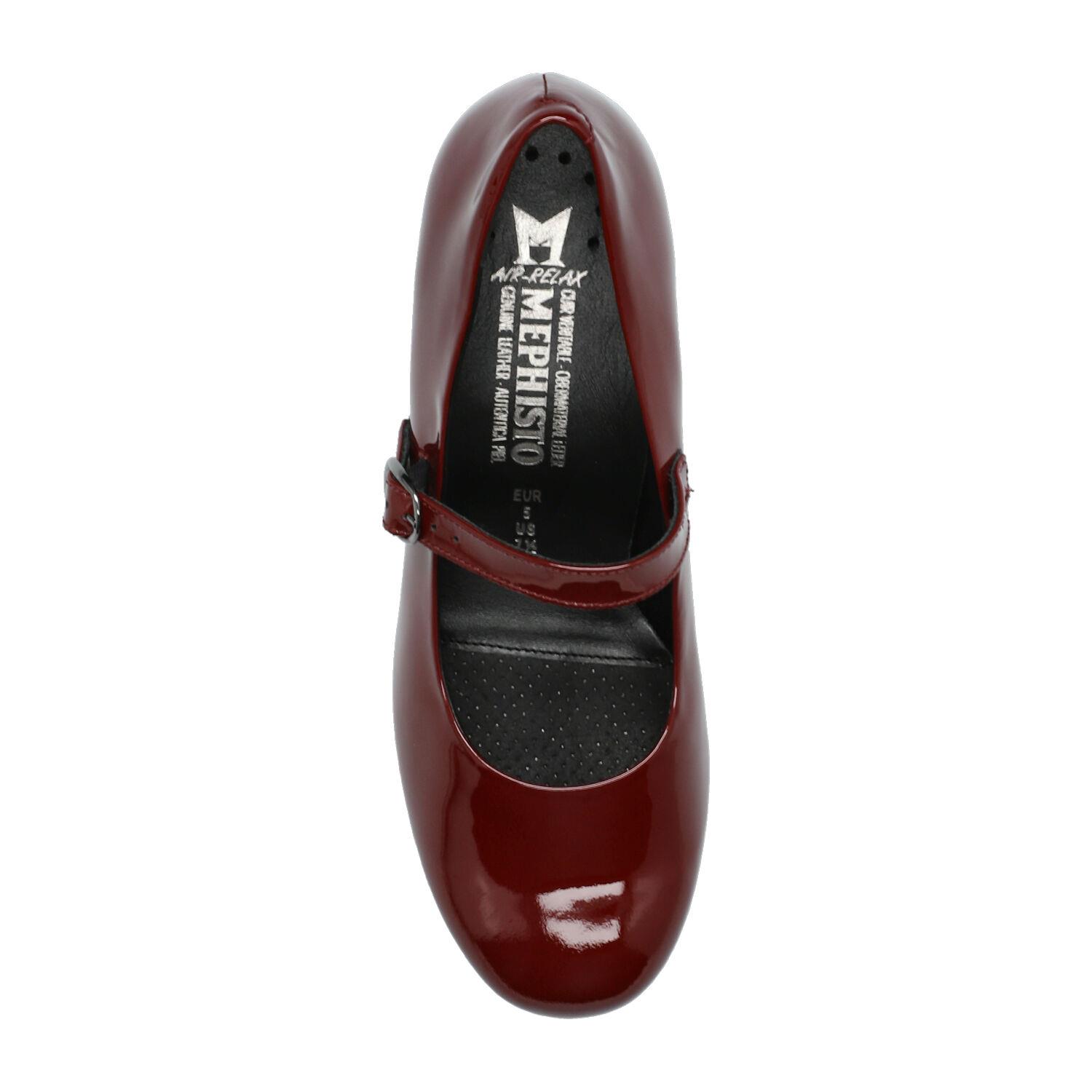 Ballerines femme modèle Topaze bordeaux - Mephisto